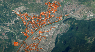 Rete teleriscaldamento Bolzano